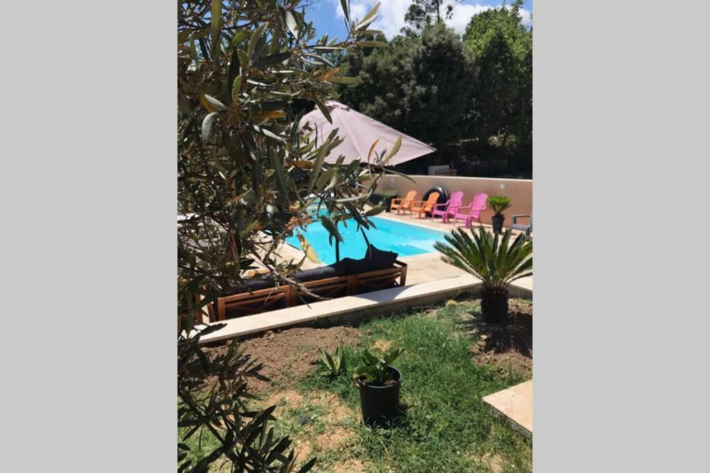 Logement Attenant A Une Villa T2 Avec Terrasse . Besse-sur-Issole Kültér fotó