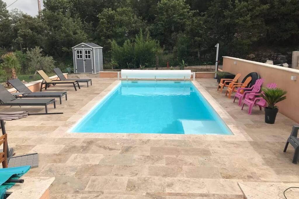 Logement Attenant A Une Villa T2 Avec Terrasse . Besse-sur-Issole Kültér fotó